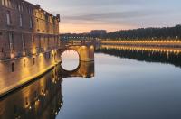 The Garonne at Sunset