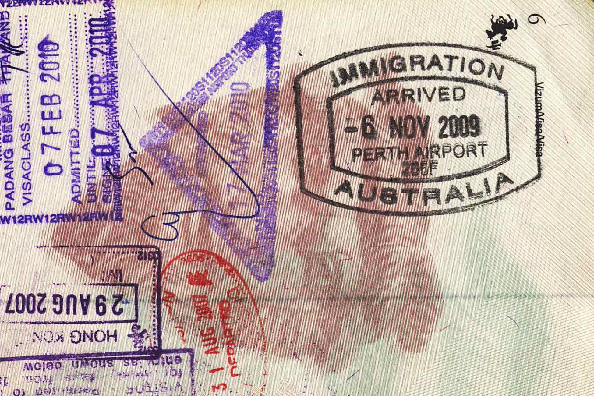 work and travel visum australien